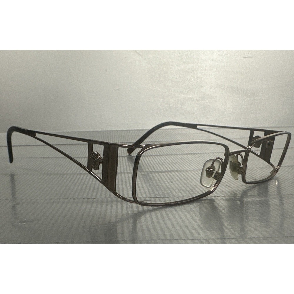 Versace Eyeglasses Frames Only, MOD 1111 1013, 49-17-135, Brown, Made in Italy